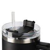 1200ml Thermal Mug Stainless Steel Water Bottle Travel Tumbler Black
