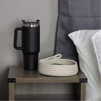 1200ml Thermal Mug Stainless Steel Water Bottle Travel Tumbler Black
