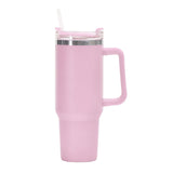 1200ml Thermal Mug Stainless Steel Water Bottle Travel Tumbler Pink