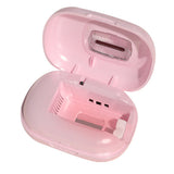 Portable Mini Sanitizer Toothbrush Head Case Rechargeable Toothbrush Sterilizer Pink
