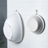 2Pcs Upper And Lower Double Washbasin Hook Storage Wall Hanger