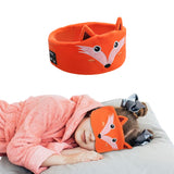 Bluetooth Sleep Eye Mask Travel Wireless Sleeping Music Headband Earphone Orange Fox