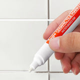 5PCS Grout Tile Repair Pens Waterproof Tile Grout Marker for Kitchen Bathroom Floor Wall Gap White