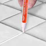 5PCS Grout Tile Repair Pens Waterproof Tile Grout Marker for Kitchen Bathroom Floor Wall Gap White