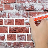 5PCS Grout Tile Repair Pens Waterproof Tile Grout Marker for Kitchen Bathroom Floor Wall Gap White