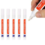 5PCS Grout Tile Repair Pens Waterproof Tile Grout Marker for Kitchen Bathroom Floor Wall Gap White