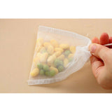 5PCS Reusable Mesh Sink Strainer Bags with Drawstring Stretchable Drain Filter Nets for Kitchen