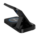 3 In 1 Wireless Charger Fast Wireless Charging Station for Samsung iPhone Apple Watch