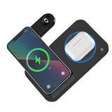 3 In 1 Wireless Charger Fast Wireless Charging Station for Samsung iPhone Apple Watch