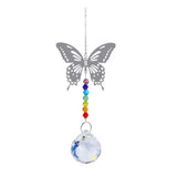 5Pcs Artificial Crystal Prism Suncatcher Rainbow Makers