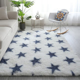 Plush Fluffy Rugs Bedroom Carpet Soft Living Room Rug Style 1