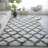 Plush Fluffy Rugs Bedroom Carpet Soft Living Room Rug Style 3