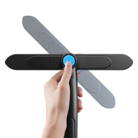 Snow Scraper with Extendable Snow Brush for Car Windshield Car Snow Removal Tool Blue