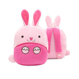 Cute Backpack Animal Cartoon Mini Travel Bag Pink Rabbit