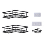 3 Pack Corner Shower Caddy Storage Shelf Stainless Organizer Shower Bathroom Holder Rack