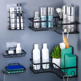 5 Pack Corner Shower Caddy Storage Shelf Stainless Organizer Shower Bathroom Holder Rack