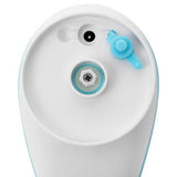 Electric Shower Scrubber Body Brush Rechargeable Bath Brush with Long Handle Blue
