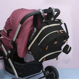 Foldable Diaper Bag Backpack Mommy Bag Travel Maternity Baby Changing Bags Black
