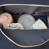 Foldable Diaper Bag Backpack Mommy Bag Travel Maternity Baby Changing Bags Dark Blue