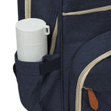 Foldable Diaper Bag Backpack Mommy Bag Travel Maternity Baby Changing Bags Dark Blue