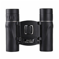100X Magnification Folding Binoculars Mini Compact Pocket Binoculars Kids Gift