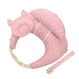 Pillow and Positioner for Baby Breastfeeding with Detachable Backrest Pink
