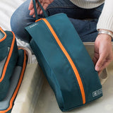 Set of 7Pcs Travel Packing Cube Pouch Clothes Storage Bags Suitcase Luggage Organizer Green