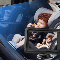 1080P HD Car Kids Monitor with Camera Car Seat Rear Mirror Camera Monitor with Night Vision