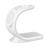 3 in 1 Magnetic Wireless Charger Stand Charging Station for iPhone 14/13/12 Series Apple Watch2-7 White