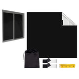 Portable Blackout Shades Temporary Window Blackout Curtains Blinds