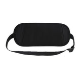 RFID Blocking Travel Money Belt Passport Wallet Fanny Pack Black