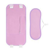 2 Pieces Castor Oil Pack Kit Reusable Castor Oil Compress Wrap for Waist and Neck Purple