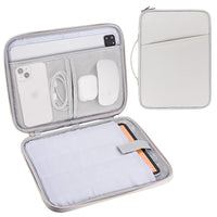 10.8-11 Inches Tablet Sleeve Case Pouch Bag Laptop Bag For iPad White