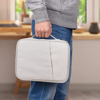 10.8-11 Inches Tablet Sleeve Case Pouch Bag Laptop Bag For iPad White