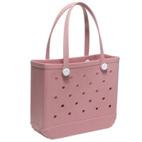 Lady Large Beach Bag Travel Tote Bag Casual Shopping Bag Pink