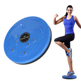 Waist Twister Disc Foot Massage Board Rotating Balance Board Blue
