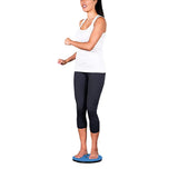 2PCS Waist Twister Disc Foot Massage Board Rotating Balance Board