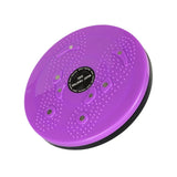 Waist Twister Disc Foot Massage Board Rotating Balance Board Purple