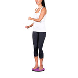 Waist Twister Disc Foot Massage Board Rotating Balance Board Purple