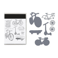 Clear Stamp with Die Sets Embossing Stencil for DIY Scrapbooking Arts Crafts Stamping Style 1