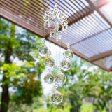 Hanging Suncatcher Rainbow Makers Ball Prisms Tree of Life Pendant Home Window Decoration Transparent