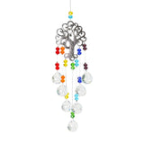 Hanging Suncatcher Rainbow Makers Ball Prisms Tree of Life Pendant Home Window Decoration Colorful