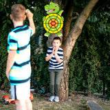 Dinosaur Dart Board with 12 Sticky Balls for Kids Indoor Outdoor Party Games Toys