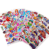 50 Sheets 3D Stickers for Kids Puffy Stickers Variety Pack for Scrapbooking
