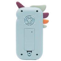 Baby Unicorn Toy Phone Pretend Phone Toy Musical Phone Toy Blue