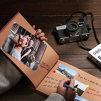 Retro Travel Album Photo Scrapbook DIY Handmade Gift