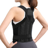 Adjustable Back Brace Posture Corrector Lumbar Back Support Belt Shoulder Brace