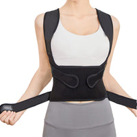 Adjustable Back Brace Posture Corrector Lumbar Back Support Belt Shoulder Brace