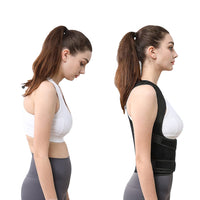 Adjustable Back Brace Posture Corrector Lumbar Back Support Belt Shoulder Brace