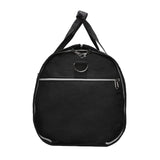 Carry on Garment Bag Travel Overnight Duffel Bag Suit Bag with Shoe Compartment Black